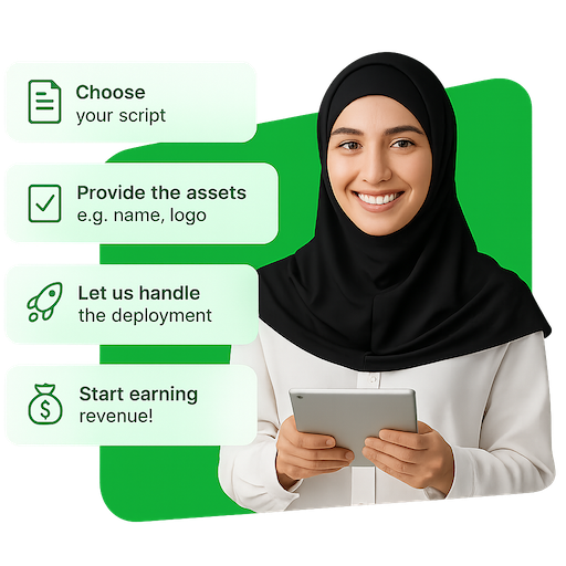 Illustration of our mission - empowering developers